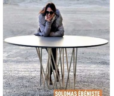 Nadine Solomas poursuit l’œuvre de son père maître-ébéniste